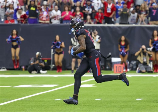 Nico Collins Stats Tonight: Texans WR's receiving yards, touchdowns and more in Week 11 vs. Cowboys on MNF