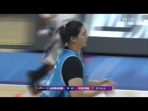 China's 2.26-meter prospect Zhang Ziyu impressed in her professional league debut 2米26女篮新星张子宇职业生涯首秀
