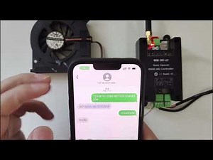 4G Gate Opener 4G Remote Control Garage Opener ON/OFF Switch For Sliding Swing Garage Gate Opener