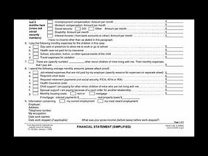 How to Complete California Divorce Form, FL-155, Simplified Income & Expense Declaration