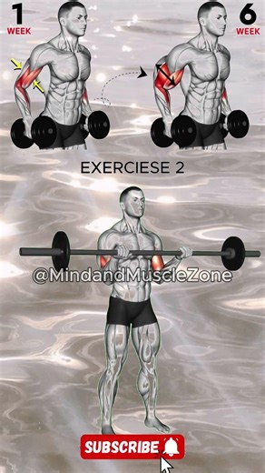 Grow Your Biceps in 6 Weeks: Ultimate Arm Workout #biceps #bicepsworkout #fitness #bodybuilding #gym