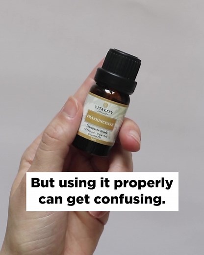 2.5K views · 3.9K reactions | Curious about Frankincense? Learn its 5 key benefits and how to use it effectively! Check it out below ⤵️ | Vitality Extracts Essential Oils | Facebook