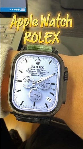 Your Apple Watch Can Look Like a Rolex 😳 (Clockology App)