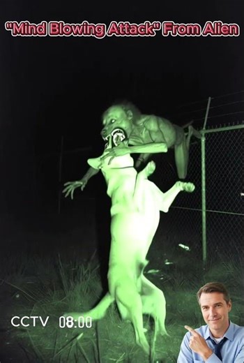 Stunning Alien Attack #alien #attack #dog