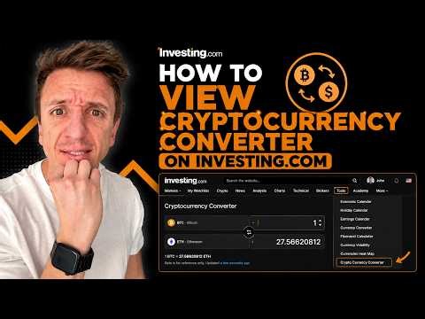 How To View Cryptocurrency Converter On Investing.com (2026)