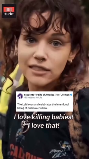 Students for Life of America | Pro-Life Generation on Instagram: "The culture of death isn’t hiding anymore. Do you have compassion for people like this?"