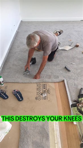 How to Install Carpet Without Hurting Your Knees