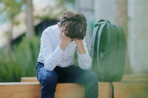 How pressure at school can lead to depression later in life