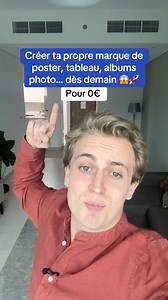22K views · 255 reactions | Créer ta propre marque de poster, tableau, albums photo… dès demain pour 0€  #site #siteinternet #astuces #tips #hack #astuce #maximeastuces En collaboration commerciale avec Gelato | Maxime Astuces | Facebook