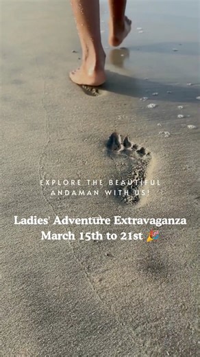 Let's Go Women Travelers: Women's Only Travel Group on Instagram: "🌴✨ Andaman Island Escape | 15-21 March ✨🌴 Ready for a dreamy island getaway? Join us as we explore the stunning Andaman Islands — turquoise waters, white sand beaches, coral adventures, soulful sunsets, and beautiful bonds with like-minded women 💙👭 This isn’t just a trip, it’s a memory-making escape you truly deserve! 📅 Dates: 23rd – 29th March 🌊 Relax • Explore • Connect • Glow DM us or connect on 9769671841, 9819363662 to