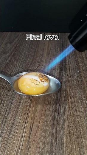 Egg in Spoon 🔥 | Fire Test Step by Step