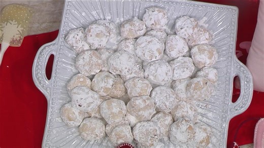 Mexican wedding cookies recipe for Valentine's Day