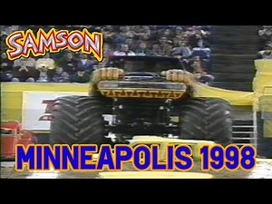 Samson Monster Truck Highlights - Minneapolis, MN Monster Jam 1998