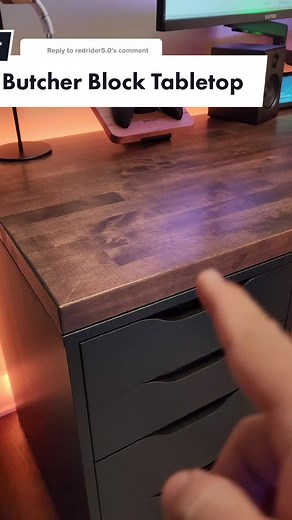 How to Stain a Butcher Block Tabletop Effectively