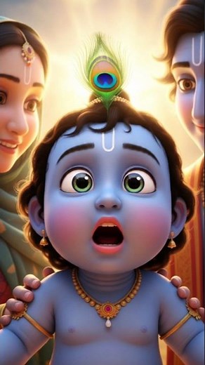Krishna Ka Emotional Sawaal Sunke Yashodha Maiya Ro Padi | Baby Krishna Leela