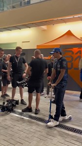 Walking? No, gracias. Carlos Sainz was spotted scooting up and down the paddock in Abu Dhabi. A true smooth operator, on and off the track 😎 #inabudhabi #f1 #abudhabigp #carlossainz | Yalla Abu Dhabi