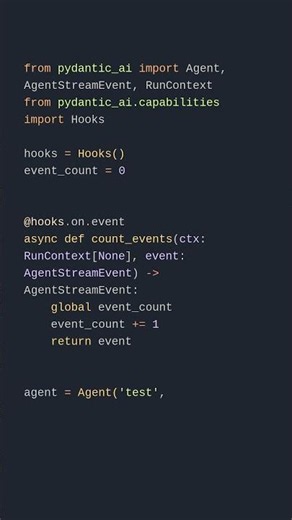 Pydantic AI Hook Lifecycle Patterns - Part 4/8