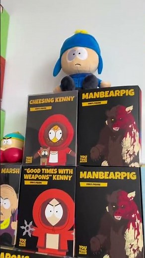 CRAIG SUPREMACY 🙇‍♂️ #youtooz #plushies #southpark #craigtucker #tweek #collection #shorts