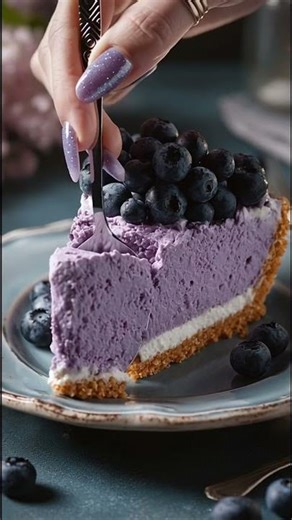 🫐 Blueberry Cream Pie Recipe