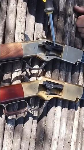 HenryUSA 1860 (MSRP $2829) vs Uberti 1860 (MSRP $1579) Internals Comparison