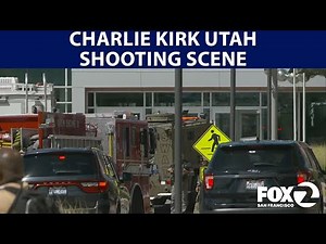 Raw video: Scene after Charlie Kirk shot at Utah college | KTVU