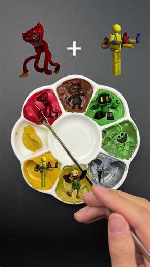 Poppy Playtime | colors mixing #colormixing #colormixingmagic #colormix #poppyplaytime #mixing
