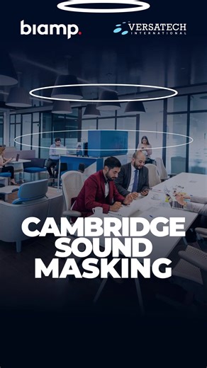 Smarter sound management starts with the right masking solution! The Biamp Cambridge Sound Masking System is built for performance and engineered for discretion, this solution blends seamlessly into your environment while giving you intelligent control over every zone. What you get with Biamp Cambridge Sound Masking: • QT X Controllers – Centralized management of up to 72 zones via an intuitive web interface • Plenum or Direct-Field Emitters – Optimized for both open ceilings and drop-tile insta