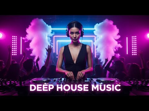 Deep House Bass Rhythm 💣 Deep Bass Beats for Night Party Groove
