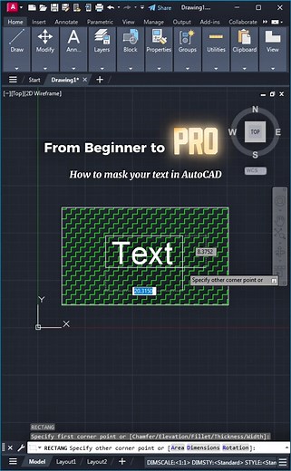 Mastering Text Masking in AutoCAD