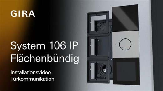 Gira System 106 IP Montageanleitung – flächenbündige Installation Schritt für Schritt erklärt. | Fabian Hellenbroich