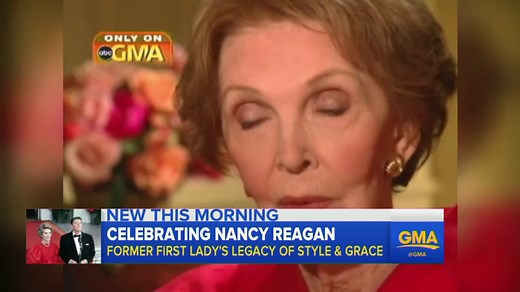Nancy Reagan's Style and Grace in the White House