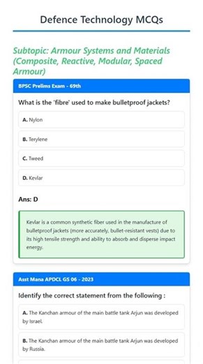 Armour Systems and Materials Composite, Reactive, Modular, Spaced Armour