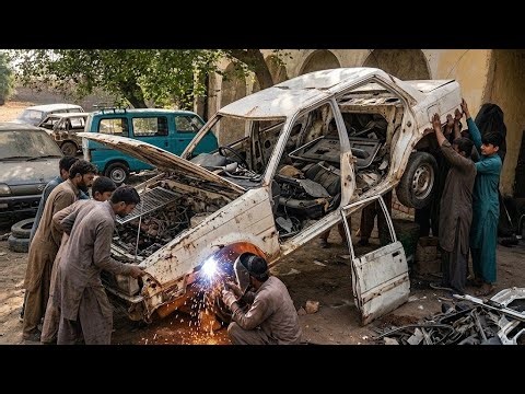 Full Restoration Of a 40-Years-Old Rusty Corolla!”