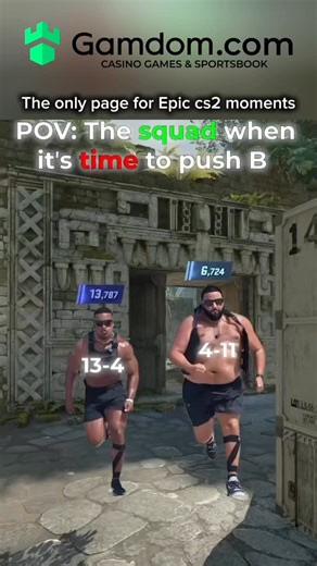 @wibloppa.cs on Instagram: "This video is a humorous, AI-generated meme montage themed around the tactical shooter game Counter-Strike 2 (CS2). It features hyper-realistic, yet stylistically “off” versions of celebrities and athletes running through the game map Ancient. Key Highlights • The Characters: You’ll spot AI versions of figures like DJ Khaled, Tom Cruise, and Jeffrey Epstein, all rendered with exaggerated physiques—either heavily muscular or portly—running towards the “B” bomb site. •