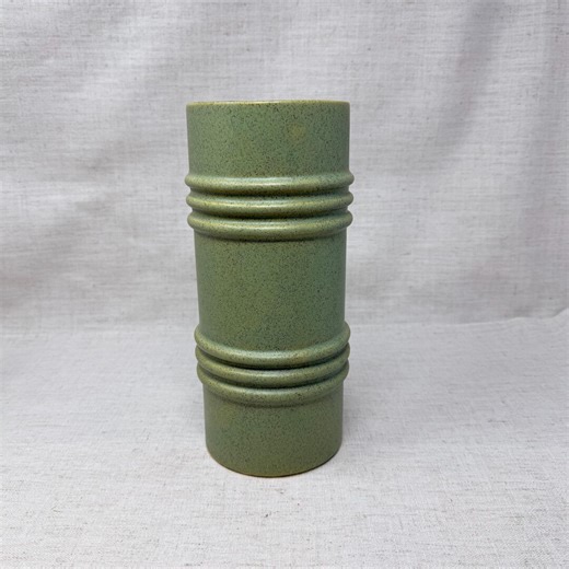 Vintage Floraline Mccoy Vase | Bamboo Green Ceramic, Mid-century Modern - Etsy