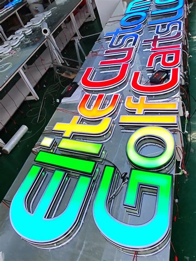 Custom Color Signage and Lightbox Designs