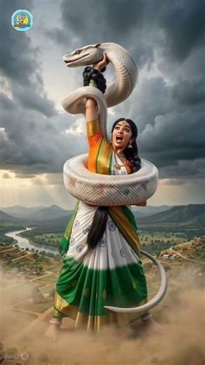 India vs Pakistan Giant Girls🤯 एनाकोंडा बनाम मगरमच्छ! #indiavspakistan