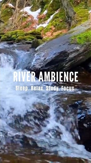 Your Page 1 Starts Today 🌄 Relaxing Water White Noise 🌊 Flowing River Ambience #StartingOver