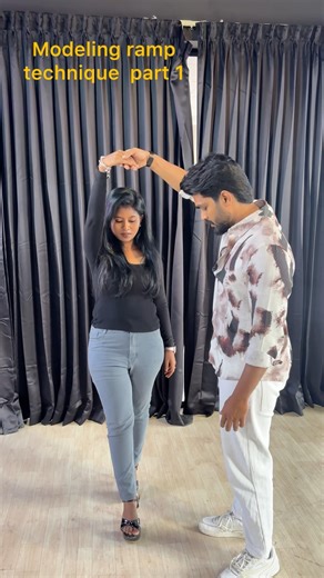 Modeling techniques part 1 #fashion #rampwalk #modeling