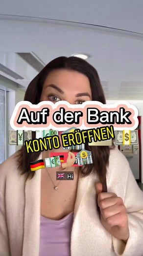 Useful words&phrases to open a bank account in Germany🇩🇪✌🏼💳🏦💶👍🏼 #aprendaalemão #apprendrel'allemand #ドイツ語を学ぶ #독일어 배우기 #imparareiltedesco #学习德语 #estudantesnaalemanha #estudantesnaalemanha #migraçãonaalemanha #trabalhonaalemanha #speakgermanfluently #deutschkurs #learngermanonline #germancourse #aleman #alemán #німецькадляпочатківці#німецькадляпочатківцівкаонлайн #تعلم الألمانية
