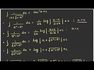 “All Integration Formulas at One Place | Quick Maths Revision 🔥”