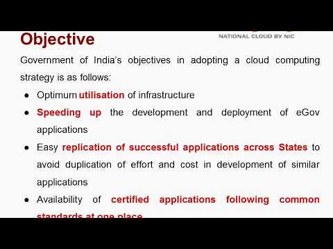 Meghraj- Government of India's Own Cloud Computing