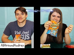 Twin Telepathy Food Challenge With My Boyfriend