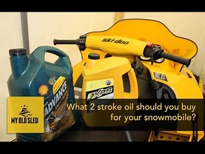 Which 2 stroke oil to buy for your Snowmobile?