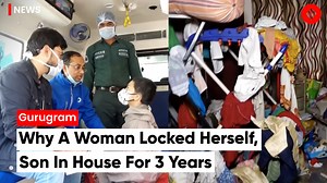 A mother in Gurugram, Haryana imprisoned herself and her 10-year-old son inside their house for three years out of fear of Covid-19. | Indian Express
