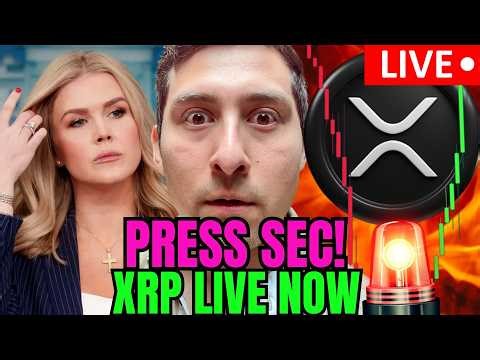 XRP WATCH! TRUMP PRESS SPEAKS LIVE NOW! CRYPTO NEWS