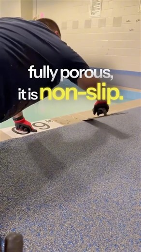 Safescapes on Instagram: "The pool deck solution EVERYONE should know! Rubber surfacing can increase the look and safety of your indoor pool, outdoor pool, hotel pool, swim school pool FAST! Reduce slips, maintenance and worrying about liabilities. It looks amazing and is completely customizable to suit your style and are happy to answer any questions! Facility managers, homeowners and business owners with pools reach out for more information to see if rubber surfacing is right for you! Interest