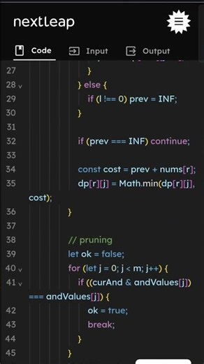 Minimum Value Sum Using Bitwise AND | Dynamic Programming + AND Subarrays Explained in JavaScript