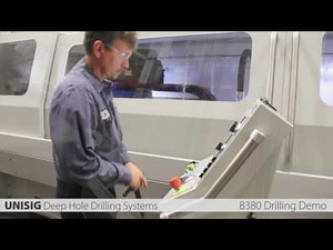 UNISIG B380 Deep Hole BTA Drilling Machine