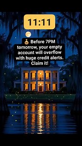 13K views · 941 reactions |  Before 7PM tomorrow, your empty account will overflow with huge credit alerts. Claim it! | Merly Coelho | Facebook